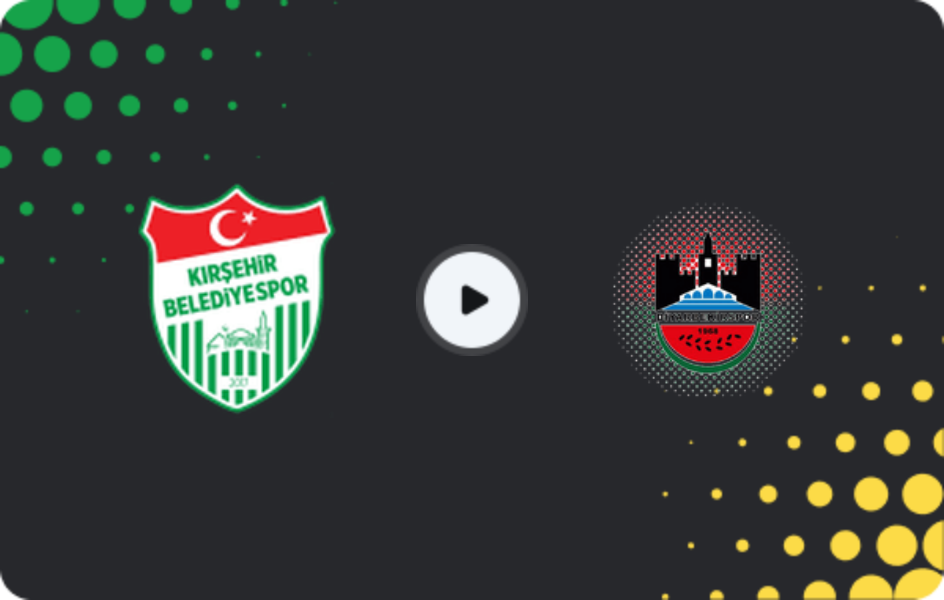 Where to watch Kırşehir Belediyespor — Diyarbekirspor, 3. Lig - Group 2, 25.03.2026