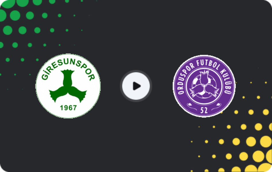 Where to watch Giresunspor — Yeni Orduspor, 3. Lig - Group 3, 25.03.2026