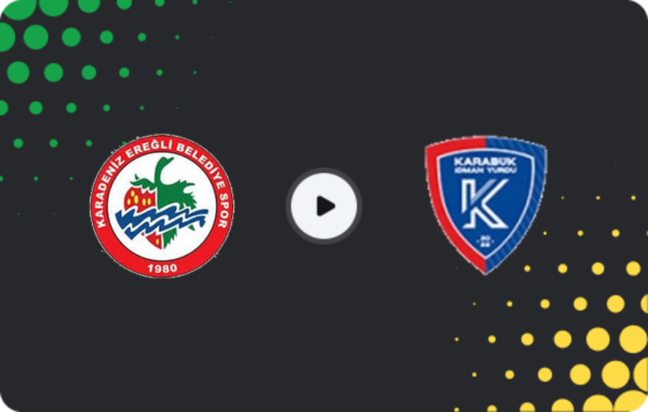 Where to watch Karadeniz Ereğli BSK — Karabük İdman Yurdu, 3. Lig - Group 3, 25.03.2026