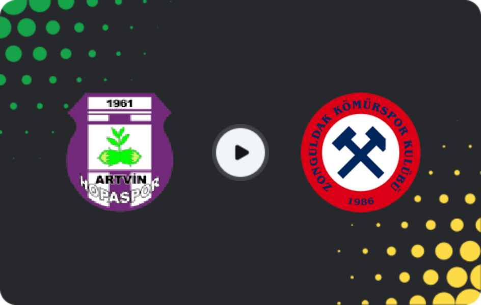 Where to watch Artvin Hopaspor — Zonguldak Kömürspor, 3. Lig - Group 3, 25.03.2026