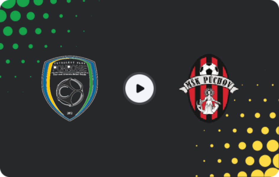 Where to watch Pohronie — Púchov, 2. Liga, 27.03.2026