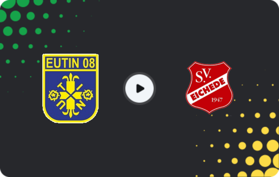 Where to watch Eutiner SV — SV Eichede, Oberliga - Schleswig-Holstein, 27.03.2026