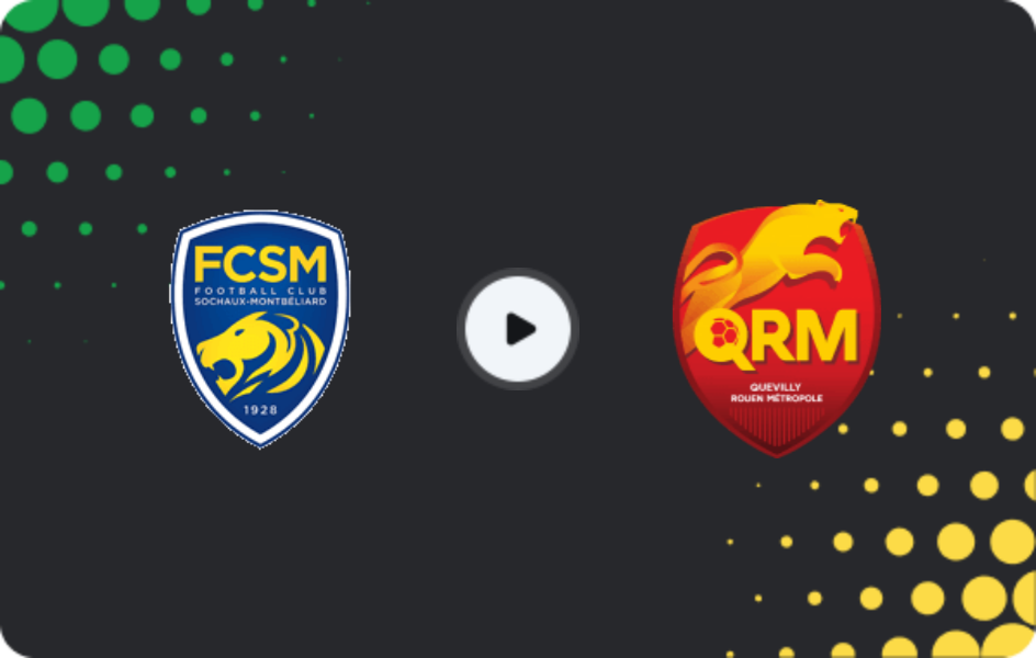 Where to watch Sochaux — Quevilly, Championnat National, 27.03.2026