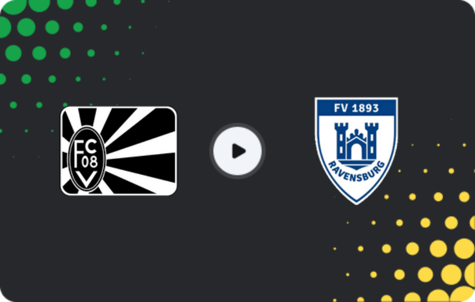 Where to watch FC 08 Villingen — FV Ravensburg, Oberliga - Baden-Württemberg, 28.03.2026