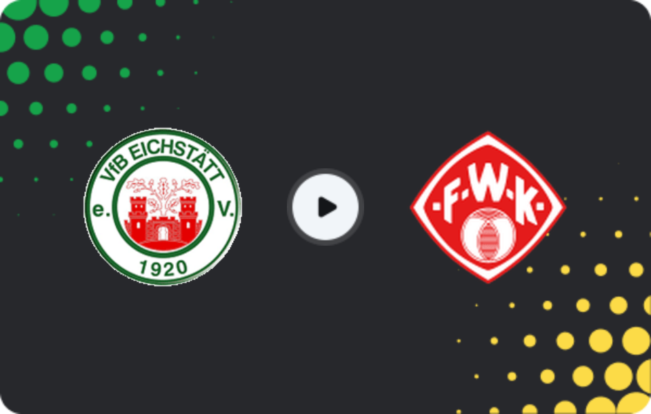 Where to watch Eichstätt — Würzburger Kickers, Regionalliga - Bayern, 28.03.2026
