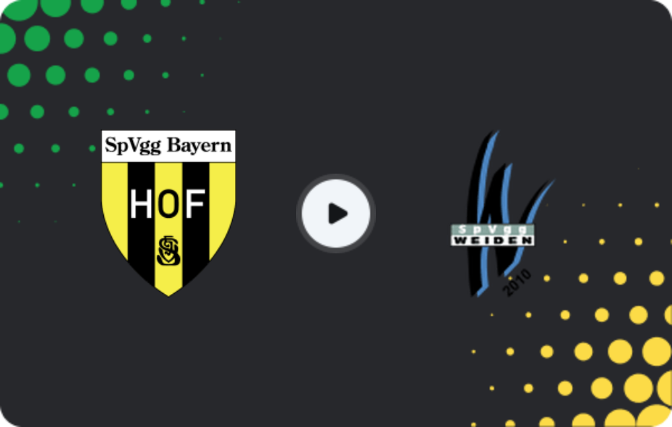 Where to watch Bayern Hof — Weiden, Oberliga - Bayern Nord, 28.03.2026