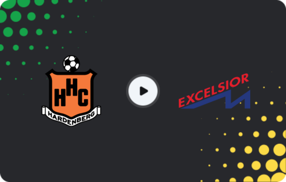 Where to watch HHC — Excelsior Maassluis, Tweede Divisie, 28.03.2026