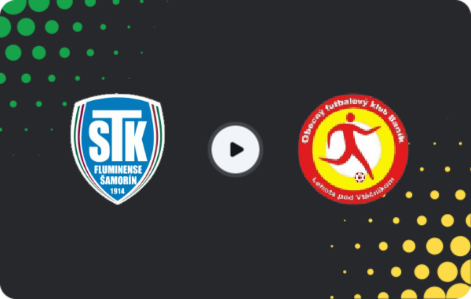 Where to watch Šamorín — Baník Lehota p.Vtáčnikom, 2. Liga, 28.03.2026