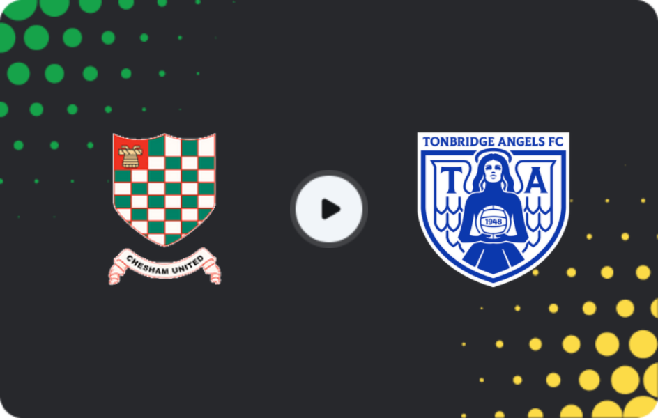 Where to watch Chesham United — Tonbridge Angels, National League - South, 28.03.2026