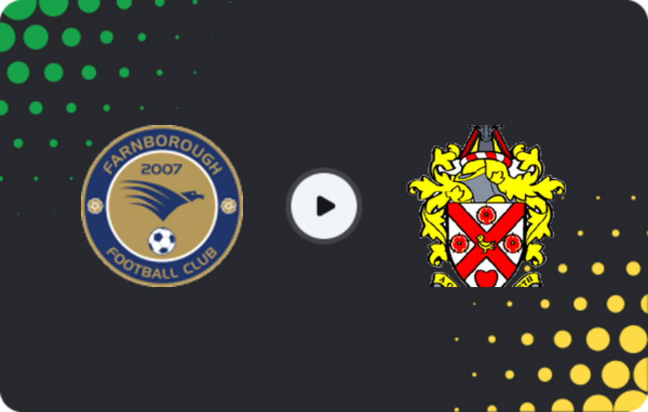 Where to watch Farnborough — AFC Hornchurch, National League - South, 28.03.2026