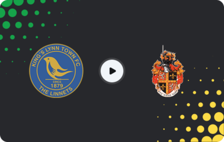 Where to watch King's Lynn Town — Spennymoor Town, National League - North, 28.03.2026