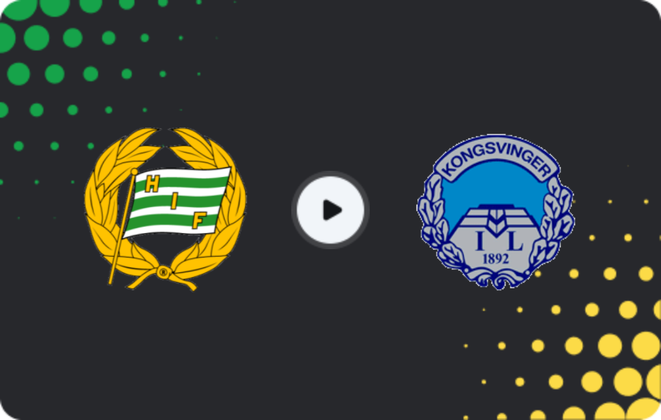 Where to watch Hammarby — Kongsvinger, Friendlies Clubs, 29.03.2026