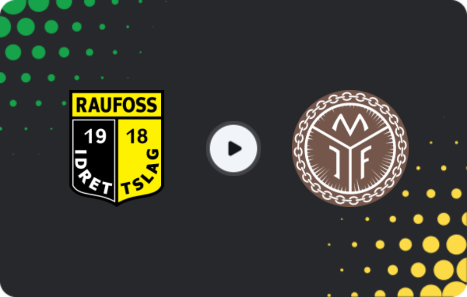 Where to watch Raufoss — Mjondalen, Friendlies Clubs, 29.03.2026