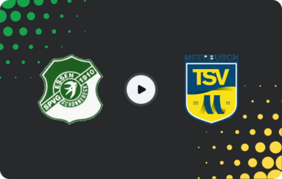 Where to watch Schonnebeck — Meerbusch, Oberliga - Niederrhein, 29.03.2026