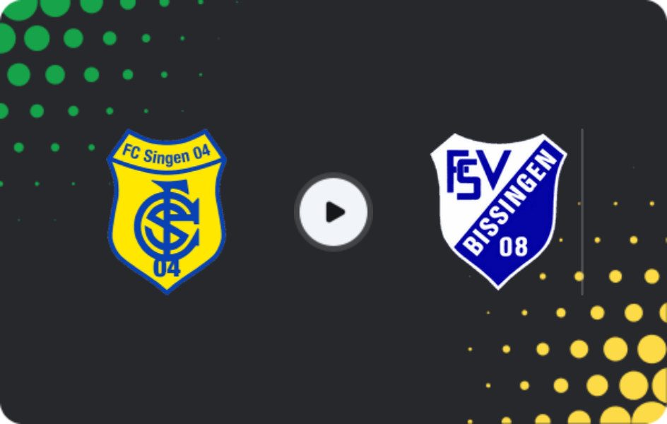 Where to watch TSV Singen — Bissingen, Oberliga - Baden-Württemberg, 29.03.2026