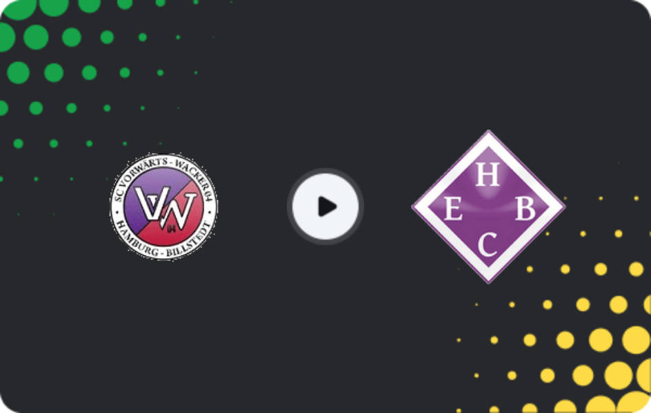 Where to watch Vorwärts-Wacker 04 — HEBC, Oberliga - Hamburg, 29.03.2026