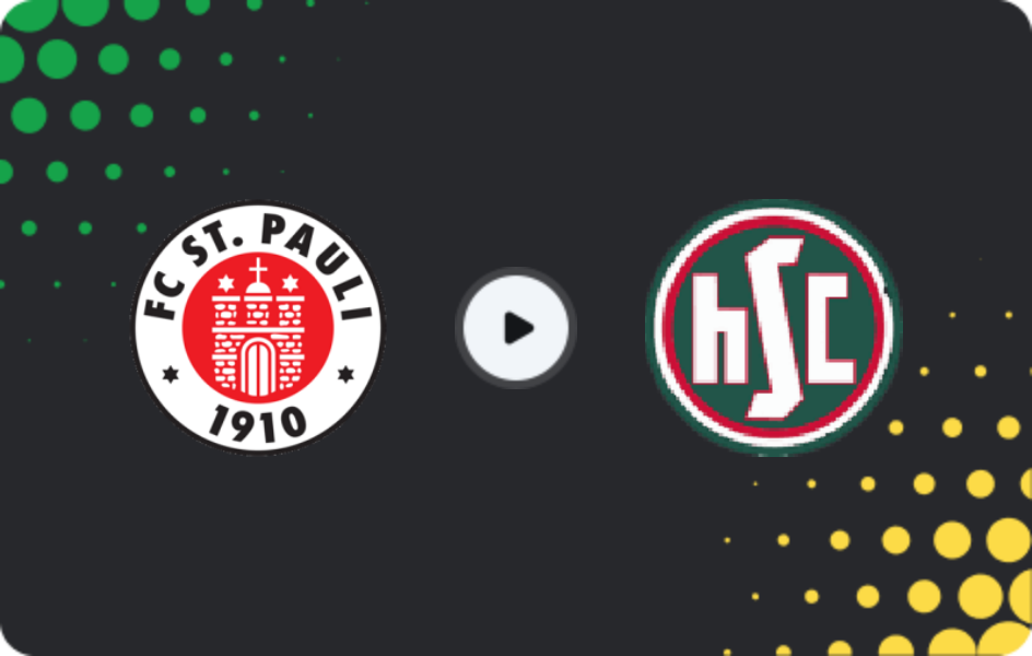 Where to watch St. Pauli II — HSC Hannover, Regionalliga - Nord, 29.03.2026