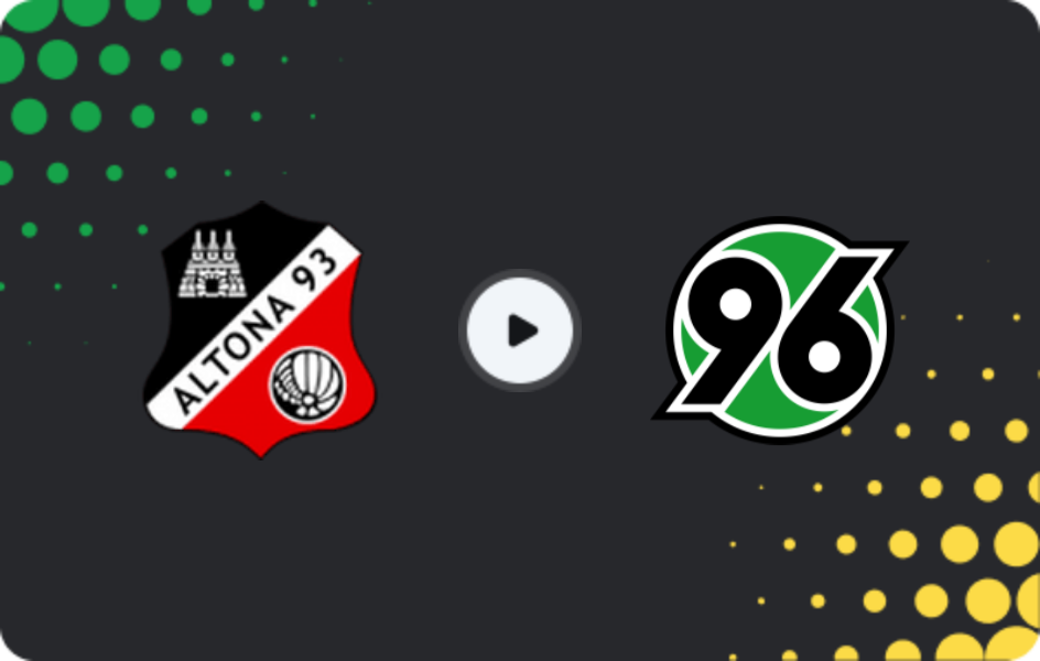 Where to watch Altona 93 — Hannover II, Regionalliga - Nord, 29.03.2026