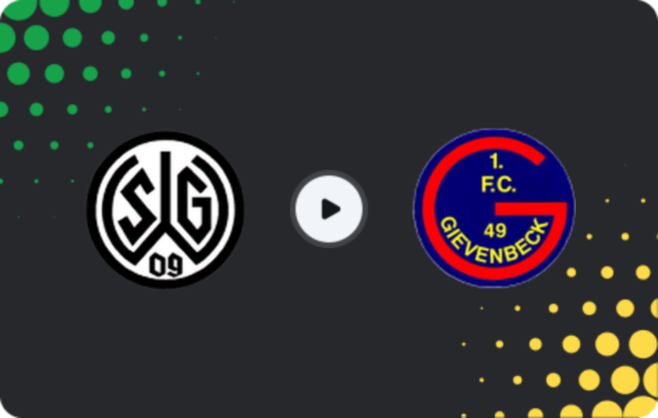 Where to watch SG Wattenscheid 09 — Gievenbeck, Oberliga - Westfalen, 29.03.2026