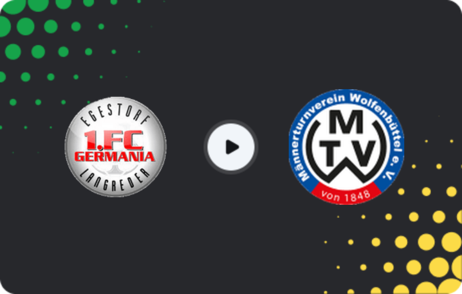 Where to watch Germania Egestorf — Wolfenbuttel, Oberliga - Niedersachsen, 29.03.2026