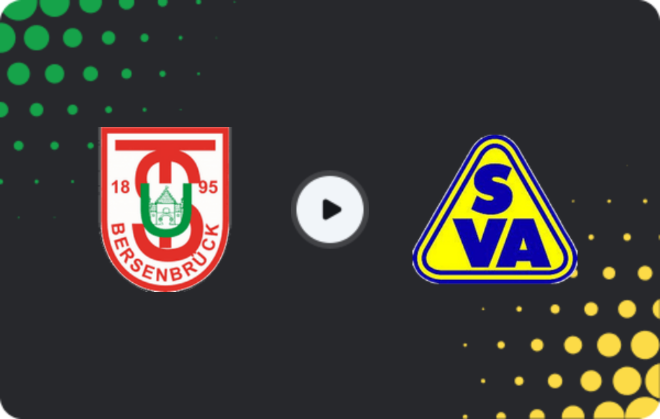Where to watch Bersenbrück — Atlas Delmenhorst, Oberliga - Niedersachsen, 27.03.2026