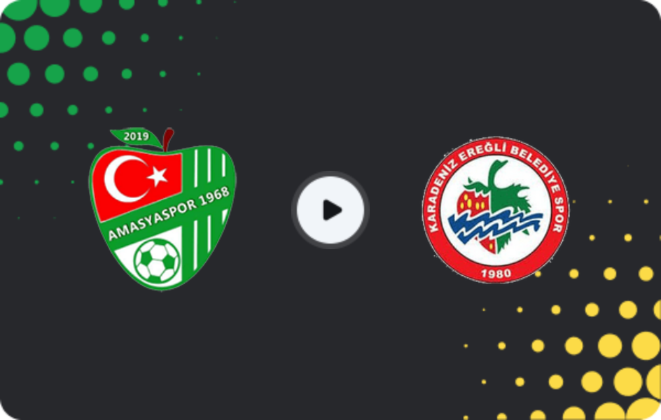 Where to watch Amasyaspor 1968 — Karadeniz Ereğli BSK, 3. Lig - Group 3, 29.03.2026