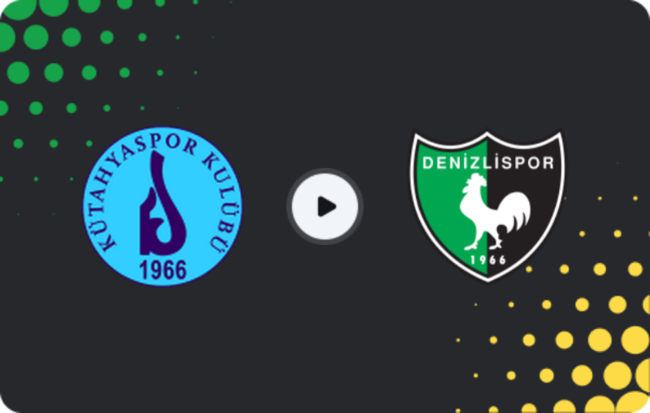 Where to watch Kütahyaspor — Denizli İYG, 3. Lig - Group 4, 29.03.2026