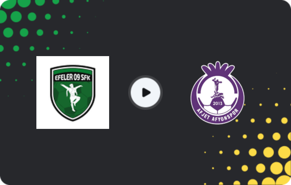 Where to watch Efeler 09 Spor — Afjet Afyonspor, 3. Lig - Group 4, 29.03.2026