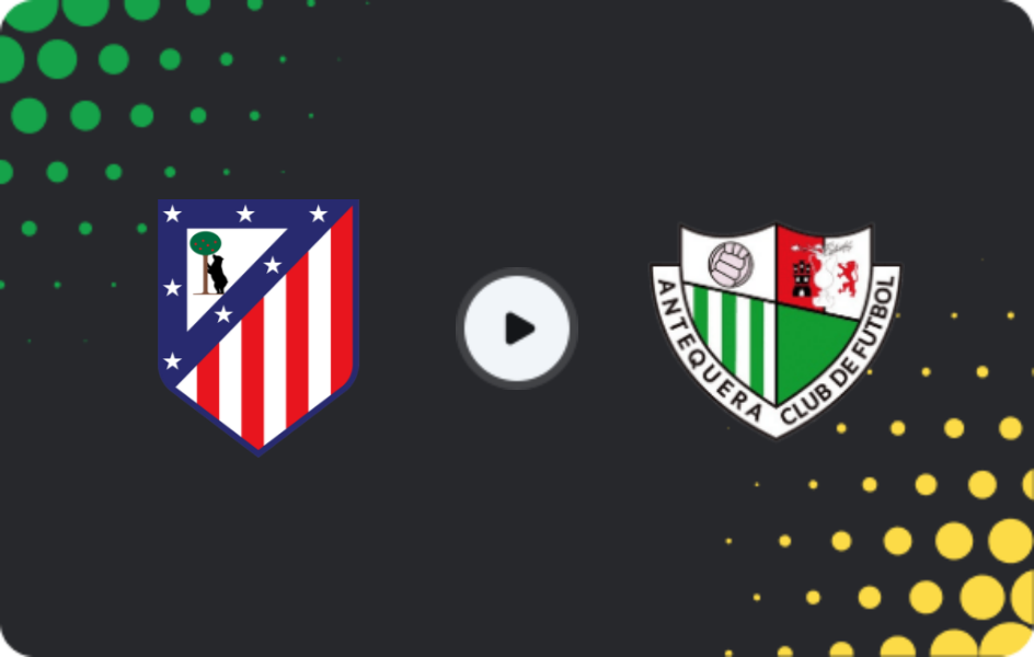 Where to watch Atlético Madrid II — Antequera, Primera Federación – Group 2, 29.03.2026