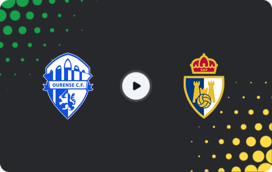 Where to watch Ourense CF — Ponferradina, Primera Federación – Group 1, 29.03.2026