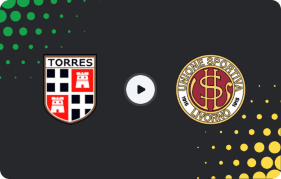 Where to watch Torres — Livorno, Serie C - Girone B, 29.03.2026