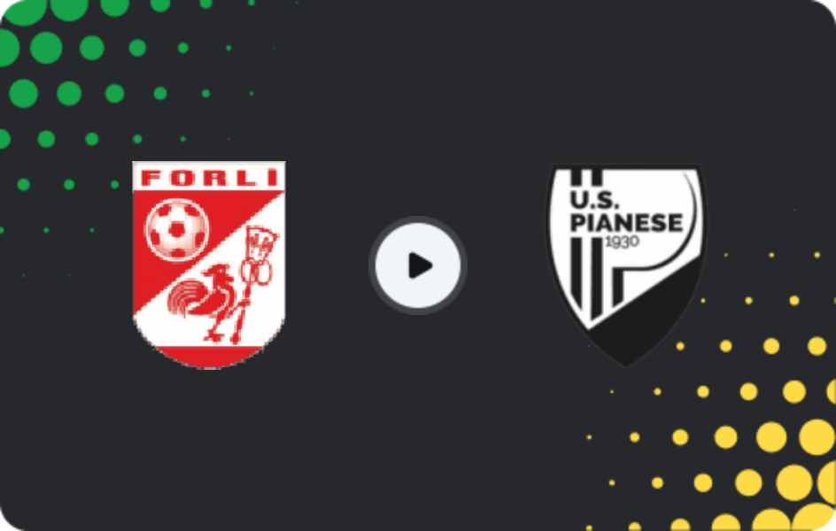Where to watch Forli — Pianese, Serie C - Girone B, 29.03.2026