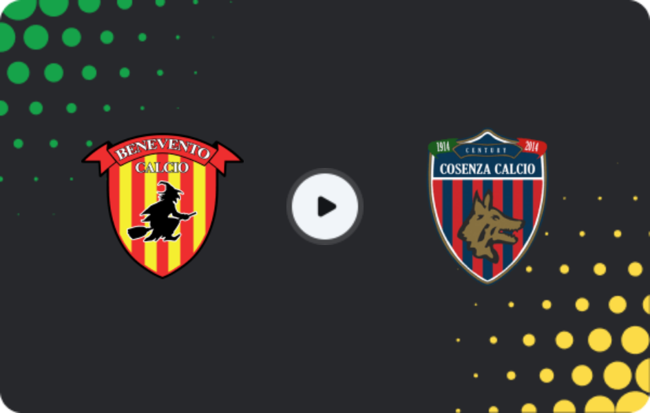 Where to watch Benevento — Cosenza, Serie C - Girone C, 29.03.2026