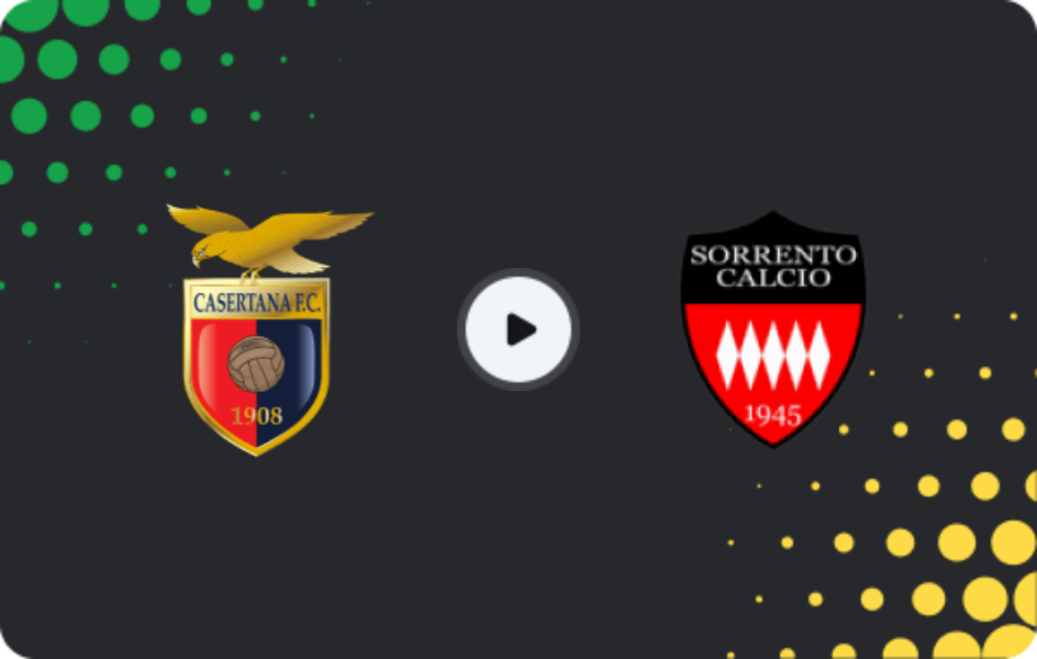 Where to watch Casertana — Sorrento, Serie C - Girone C, 29.03.2026