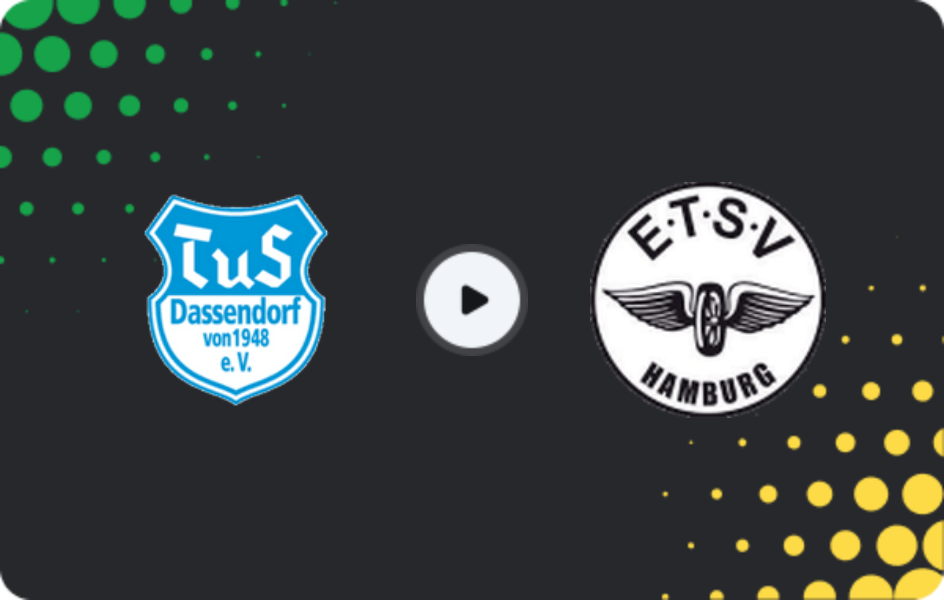 Where to watch Tus Dassendorf — ETSV Hamburg, Oberliga - Hamburg, 02.04.2026