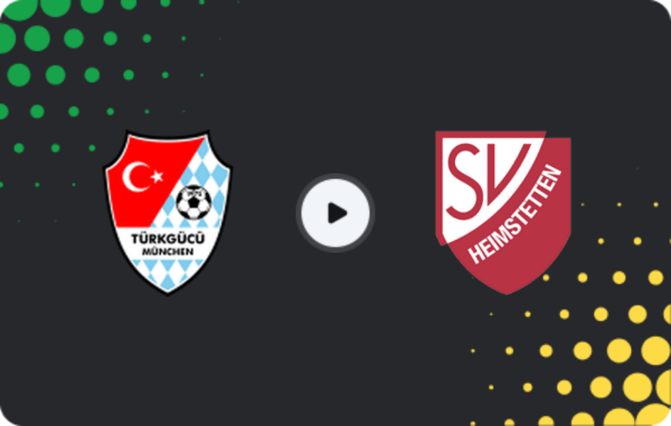 Where to watch Türkgücü-Ataspor — Heimstetten, Oberliga - Bayern Süd, 02.04.2026