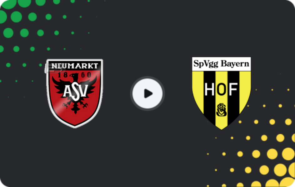 Where to watch ASV Neumarkt — Bayern Hof, Oberliga - Bayern Nord, 02.04.2026