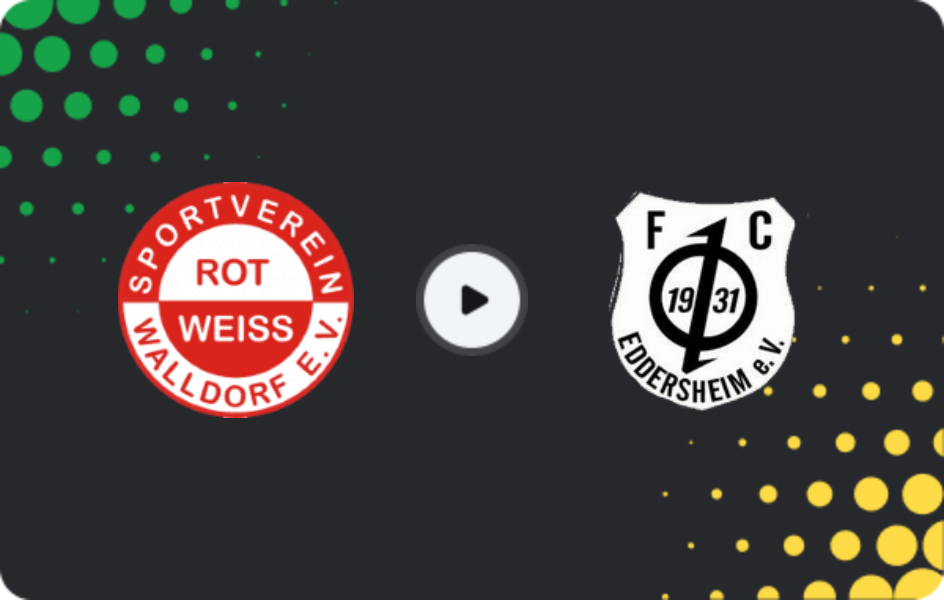Where to watch Rot-Weiß Walldorf — Eddersheim, Oberliga - Hessen, 02.04.2026