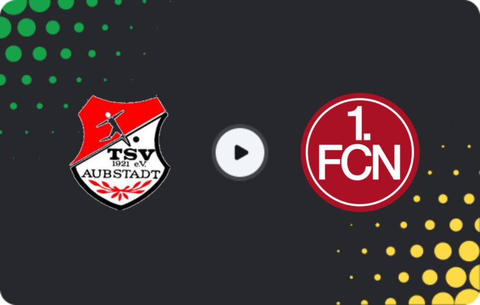 Where to watch Aubstadt — Nürnberg II, Regionalliga - Bayern, 02.04.2026