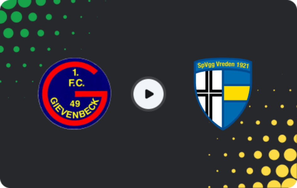Where to watch Gievenbeck — Vreden, Oberliga - Westfalen, 02.04.2026