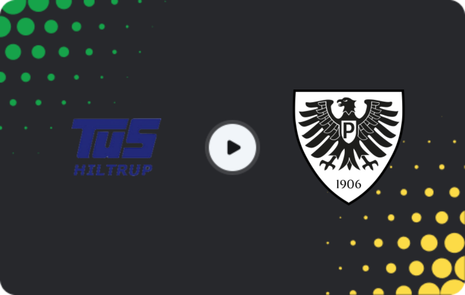 Where to watch Hiltrup — Preußen Münster II, Oberliga - Westfalen, 02.04.2026