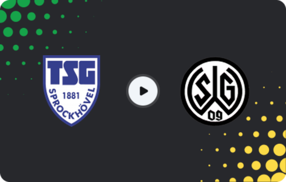 Where to watch Sprockhovel — SG Wattenscheid 09, Oberliga - Westfalen, 02.04.2026