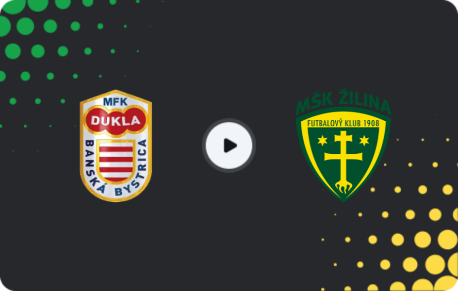 Where to watch Dukla Banská Bystrica — Žilina II, 2. Liga, 03.04.2026