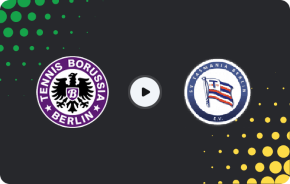 Where to watch Tennis Borussia — Tasmania Berlin, NOFV-Oberliga Nord, 03.04.2026