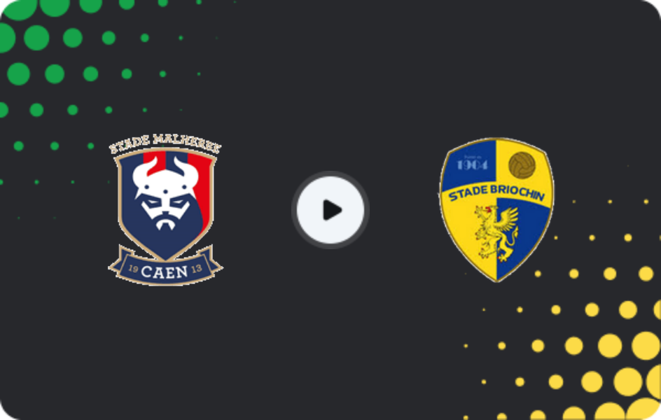 Where to watch Caen — Stade Briochin, Championnat National, 03.04.2026