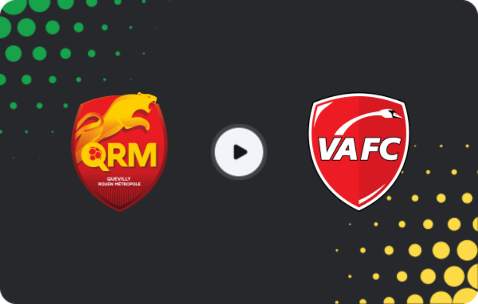 Where to watch Quevilly — Valenciennes, Championnat National, 03.04.2026