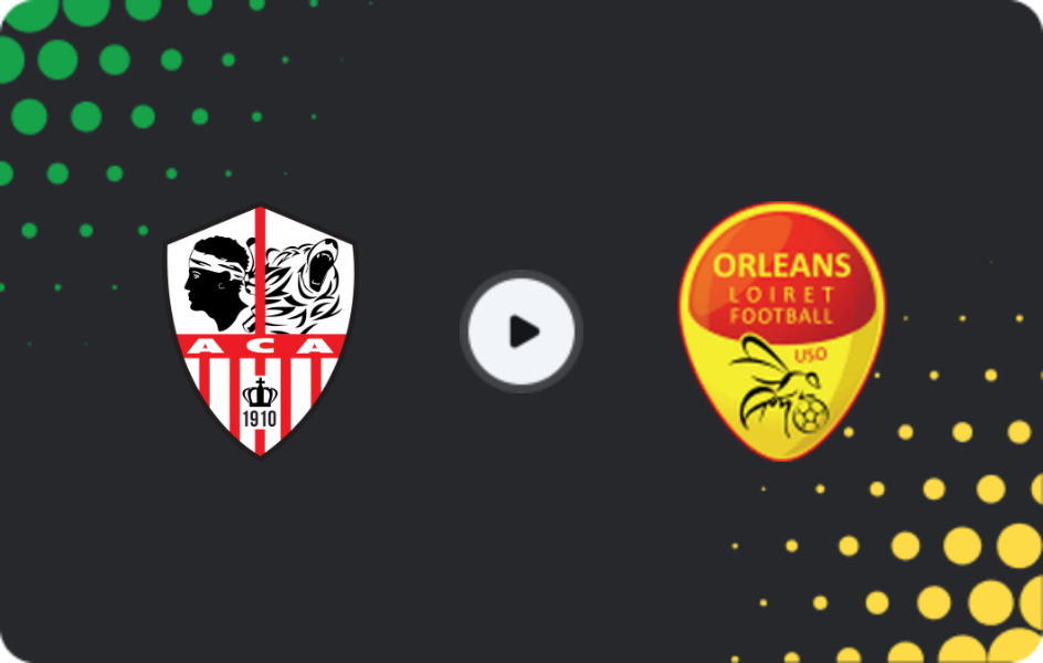 Where to watch Ajaccio — Orleans, Championnat National, 03.04.2026