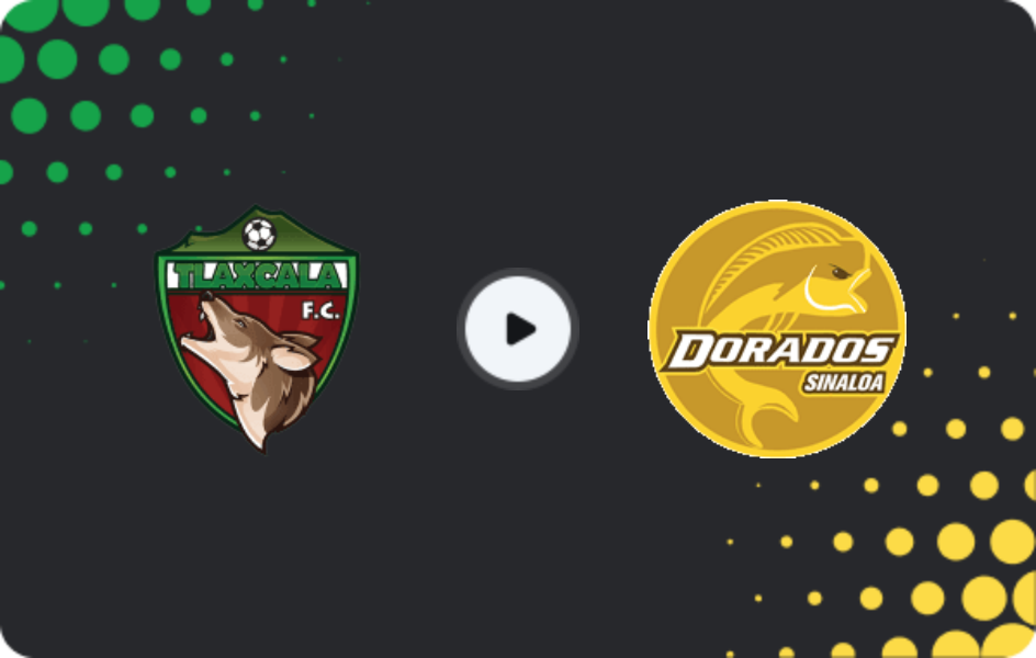 Where to watch Tlaxcala — Dorados, Liga de Expansión MX, 04.04.2026