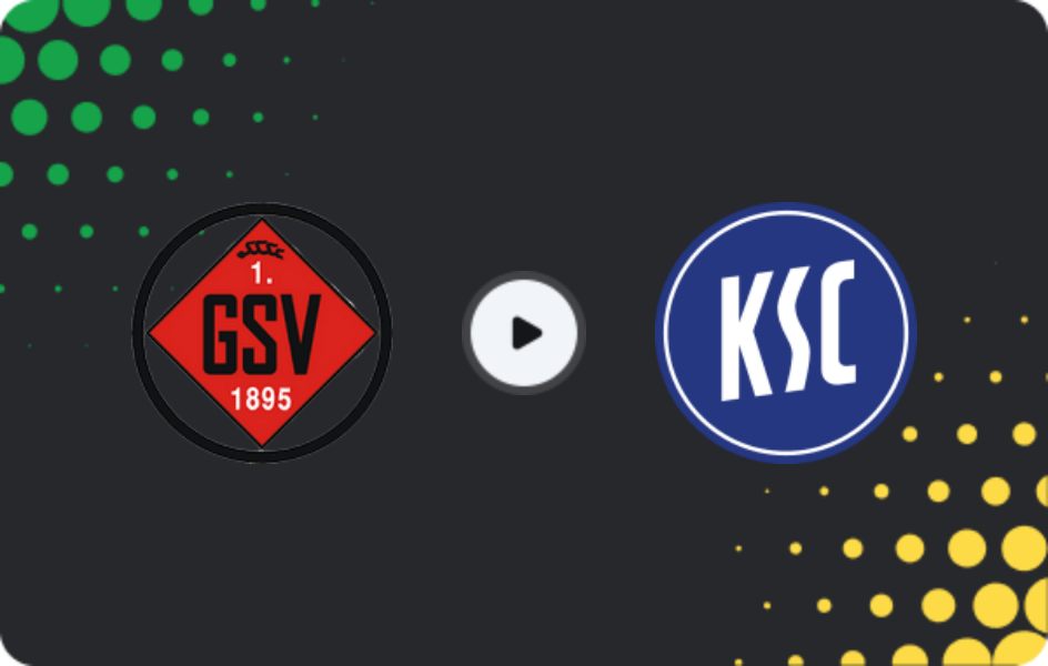 Where to watch Göppinger SV — Karlsruhe II, Oberliga - Baden-Württemberg, 04.04.2026