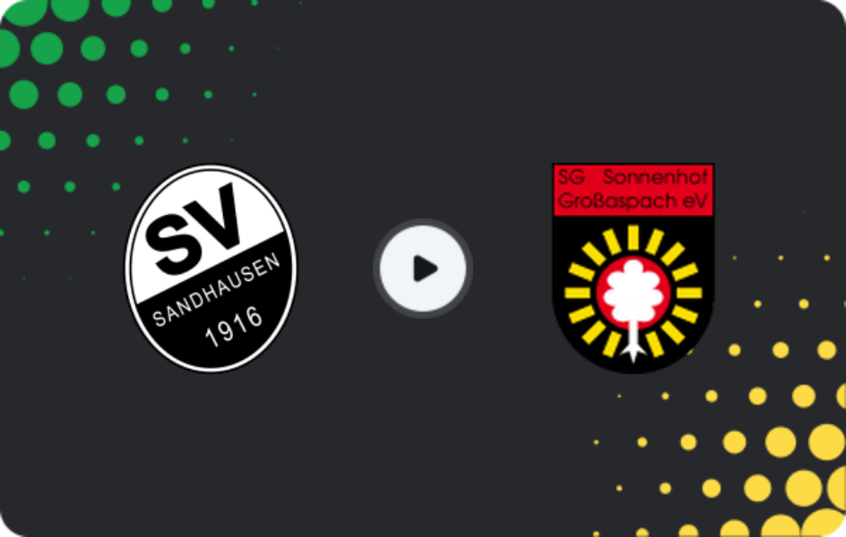 Where to watch SV Sandhausen — SG Sonnenhof Grossaspach, Regionalliga - SudWest, 04.04.2026